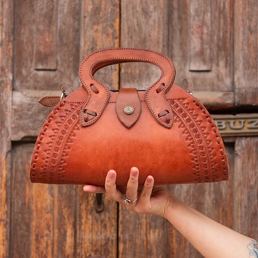 torebki do ręki Torebka skórzana Cuero