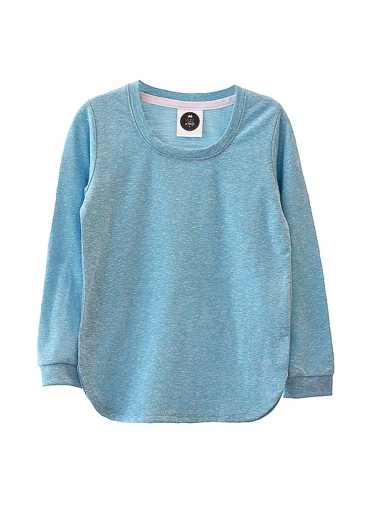 bluzka basic aqua  Little Gold King