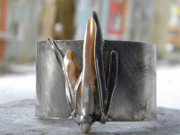 zarośla - BRANSOLETA MANKIET  CUFF Beata Trotter