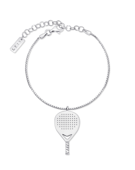 bransoletki srebrne Srebrna damska bransoletka padel X3