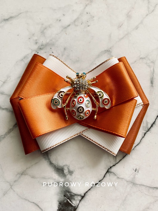 broszki Brosza z cudnym Owadem w stylu A R T