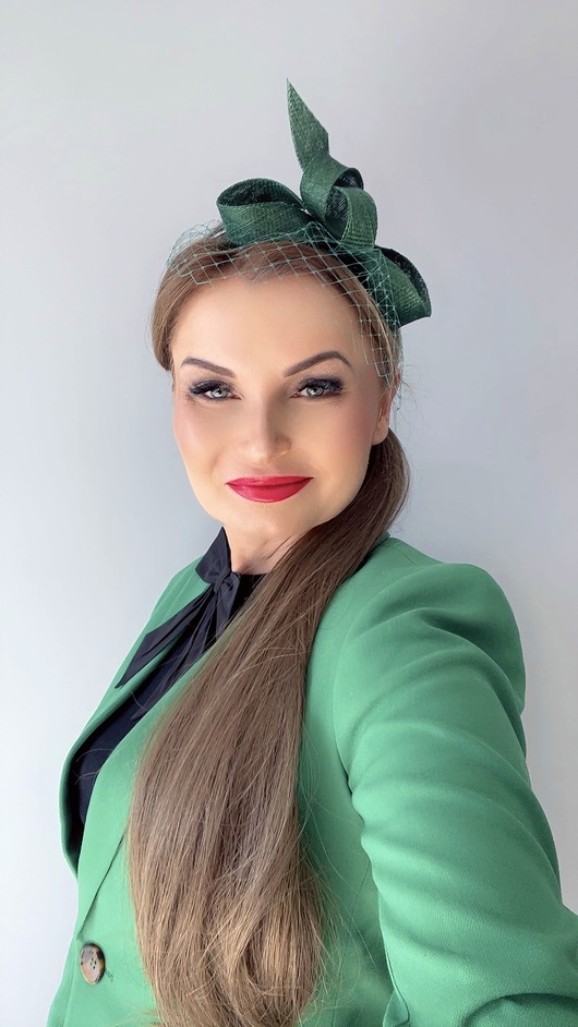 fascynatory Fascynator Petra BUTELKOWA ZIELEŃ/ ZIELONY oraz inne kolory