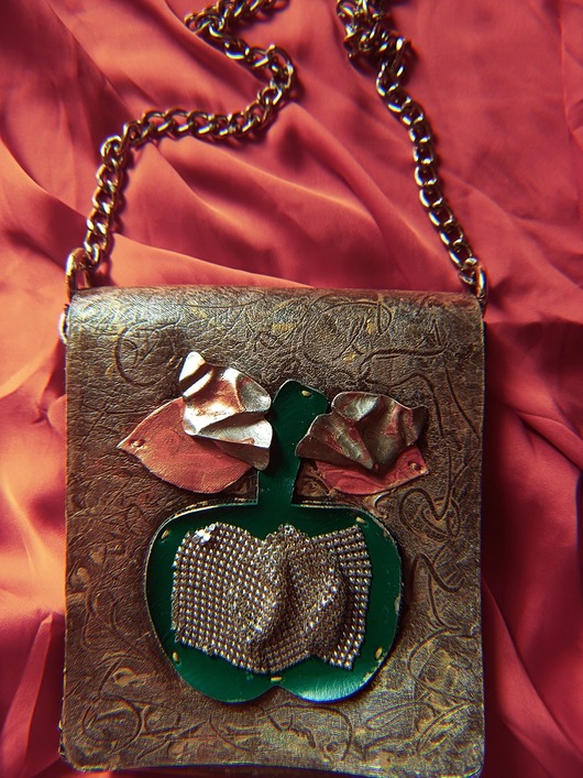 kopertówki Skórzana torebka Magia Vintage