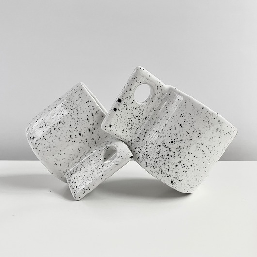 filiżanki Kubek #07 /white and black, 100ml/