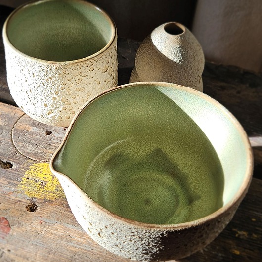 kuchnia - różne Zestaw do matchy Luna + miotełka