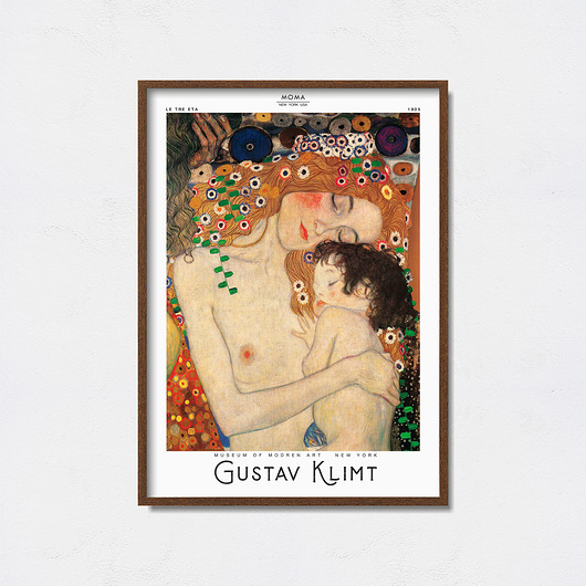 Gustav Klimt plakat do wystawy Pas De LArt