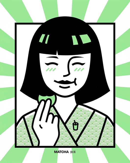 plakaty Plakat Matcha