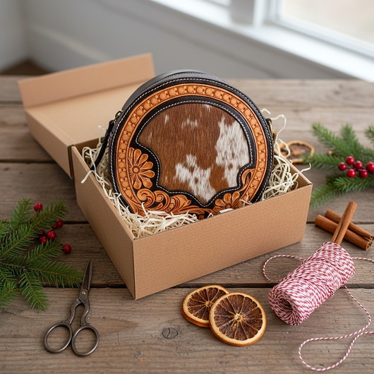 torby na ramię Torebka skórzana Madaba ręcznie robiona ciekawy wzór