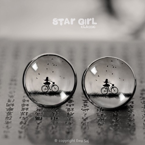 Star Girl Classic-Rower, kolczyki wkręty Ewa Saj Fotografie