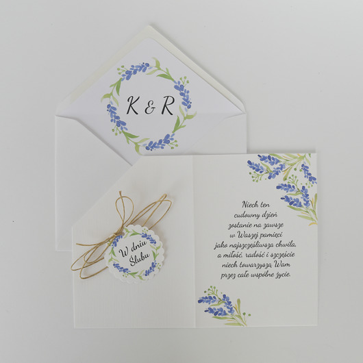 Kartka ślubna "Lave" Papiernik