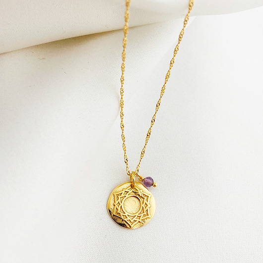 złote naszyjniki Naszyjnik Sahasrara Czakra KORONY Joga