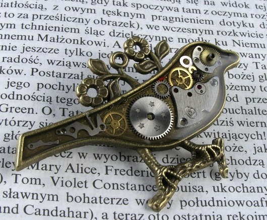 Mechaniczny ptak 20 Zegarynki