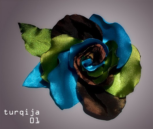 Turqija broszka 10cm - 100% hand made AT design