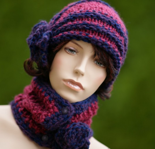 Komplet w stylu retro   HERBE DESIGN