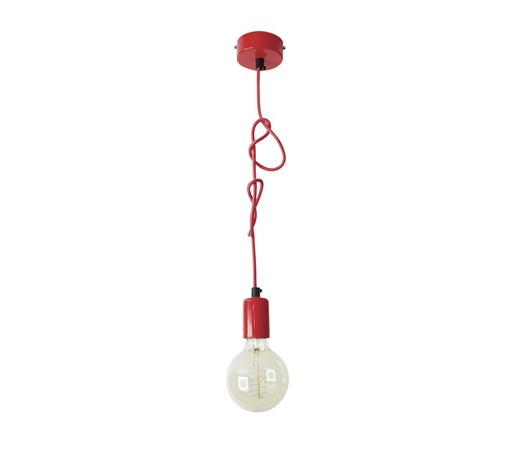 Lampa wisząca Vespa M czerwona nulight