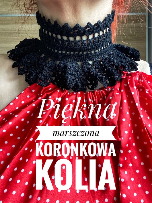 chokery Retro koronkowa czarna kolia naszyjnik koronkowy
