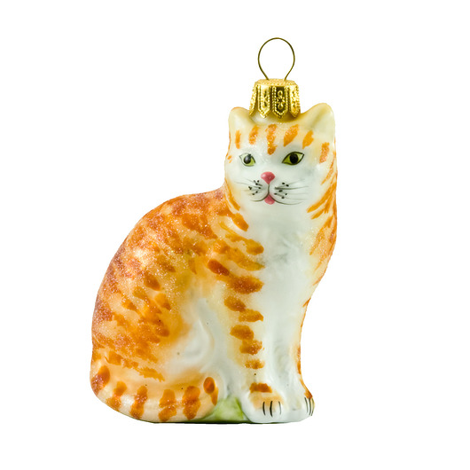 Bombka Kot Rudy Tygrysek baubles