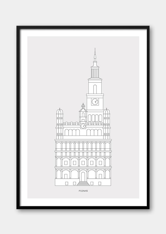 plakaty Plakat Poznań