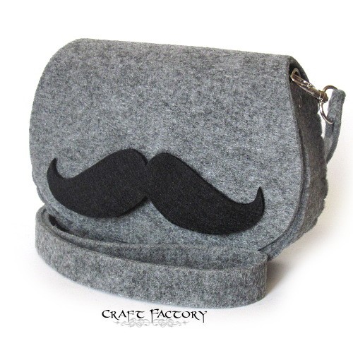 Moustache Messenger - mała listonoszka Craft Factory