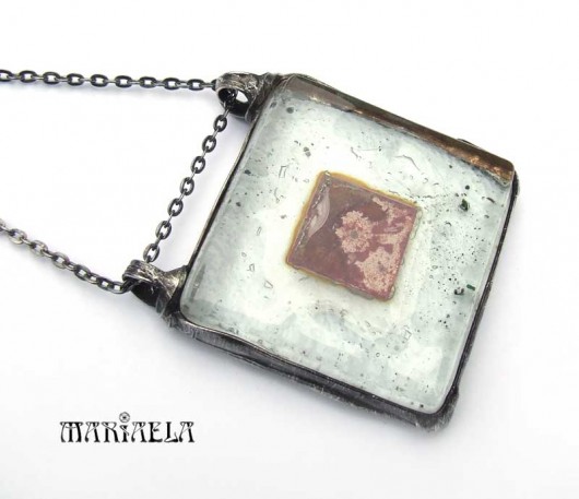 W SZKLE WTOPIONA... tarcza MARIAELA