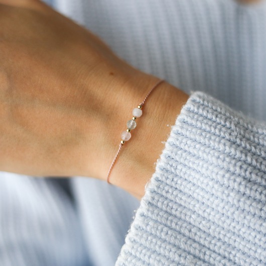 bransoletki na sznurku Kryształowa Bransoletka na Płodność