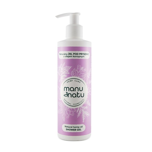 produkty do kąpieli Naturalny Żel pod Prysznic  z Olejem Konopnym 300 ml