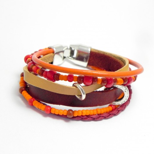  boho orange Lahovska