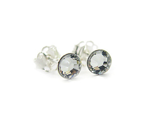 kolczyki swarovski Kolczyki -Krystaliczne kropy mniejsze-Kryształy Swarovski