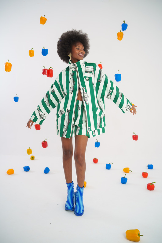 kurtki damskie Kurtka damska Fishy Vibes 