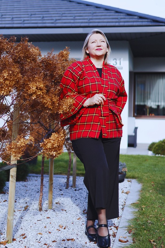 kurtki damskie Kurtka kimonowa Red Rebellion