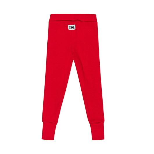 legginsy i getry dla dziewczynki Legginsy FIT - CZERWONY