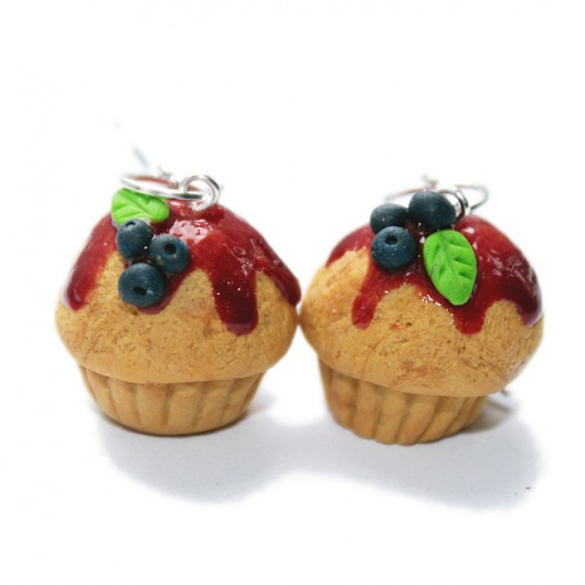 kolczyki muffinki ciasteczkatynki