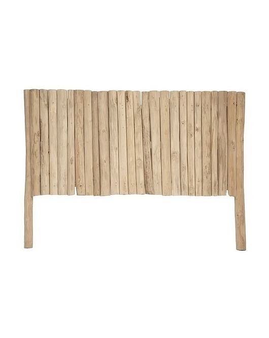 łóżka Wezgłowie Zagłówek do Łóżka Drewno Tekowe 160x120 cm