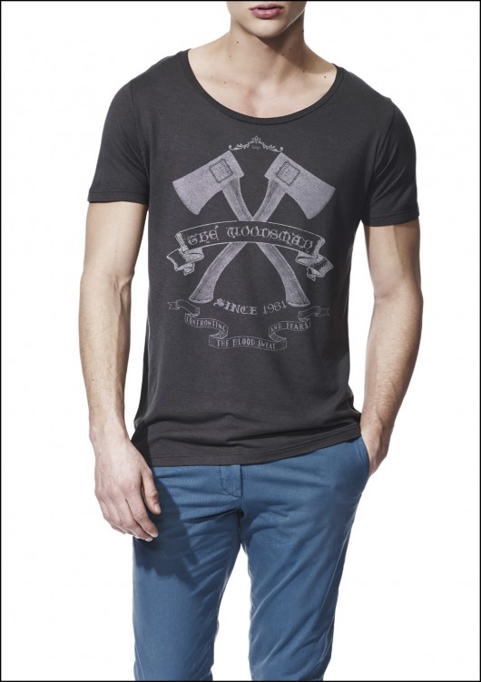 Woodsman (bamboo T-shirt) STUDIO AGAMA