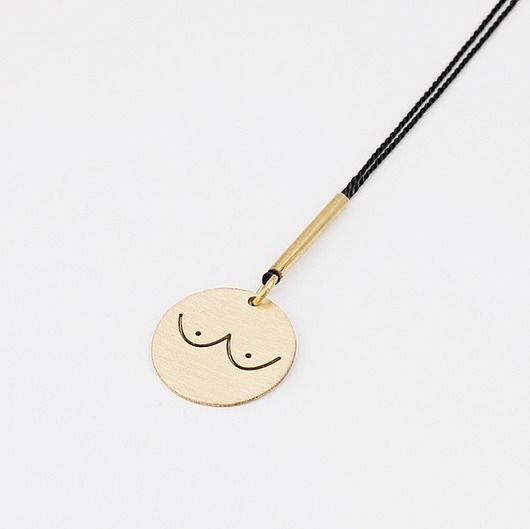 Medalion Vander Jedwab Złoty Cycuszki Vander jewelry