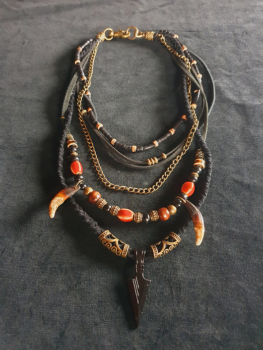 chokery Słowiański, pogański naszyjnik