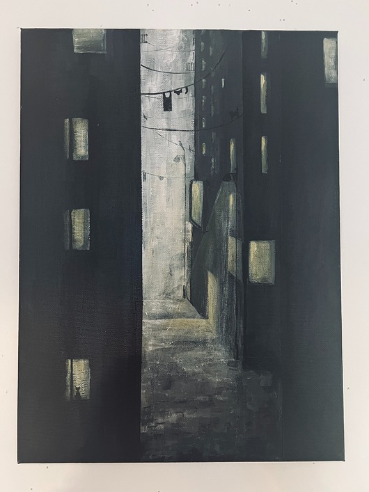 obrazy Obraz akryl na blejtramie 30x40cm STREET