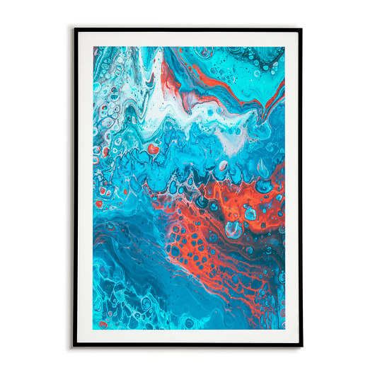 Plakat abstrakcja - Farba olejna Bajkowe Obrazki