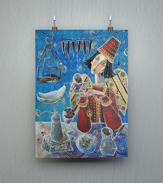 plakaty Kawa po turecku.  Plakat