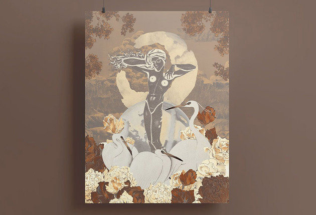 plakaty Plakat - kolaż - Venus - A4