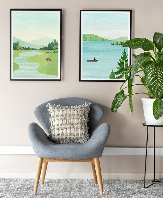 plakaty Szwecja i Finlandia - zestaw 2 plakatów