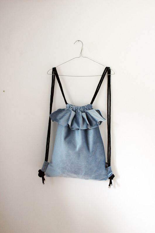 BBAG Blue plecak worek  bikesbazaar