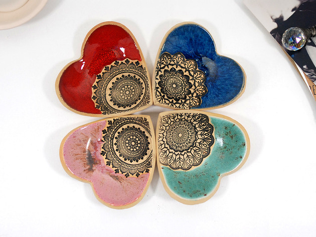 pojemniki na biżuterię Miseczki na drobiazgi, obrączki, kadzidełka , tealight, palo santo