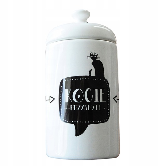 pojemniki kuchenne Kocie przysmaki, pojemnik do kuchni 500ml