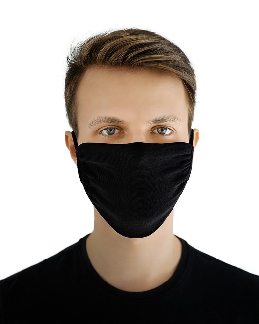 maseczki ochronne Maseczka bawełniana z filtrem Czarna