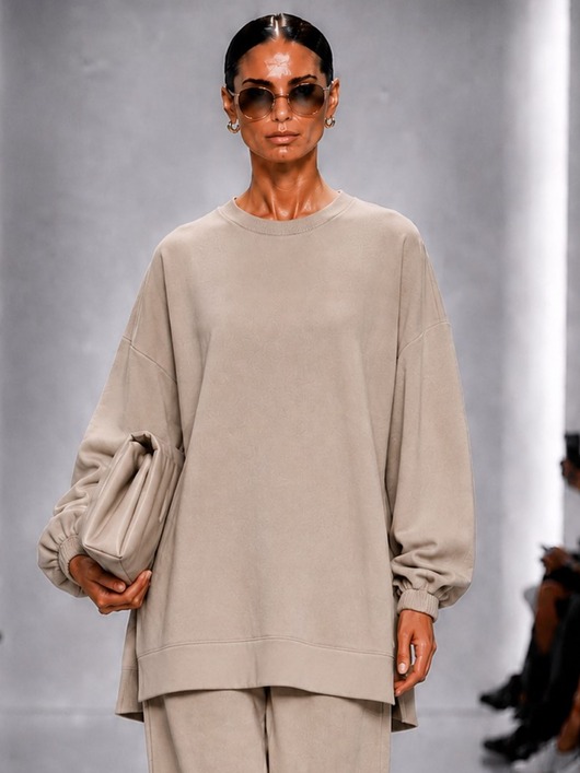 tuniki damskie Bluza piaskowa YY700401