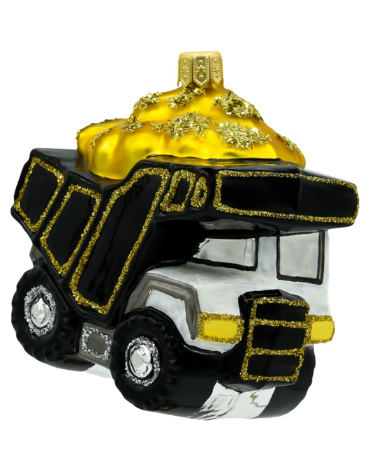 ozdoby choinkowe Bombka choinkowa: Wywrotka z ładunkiem złota