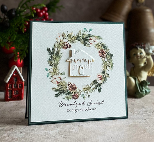 kartki świąteczne Personalizowana kartka na Boże Narodzenie, BN 24