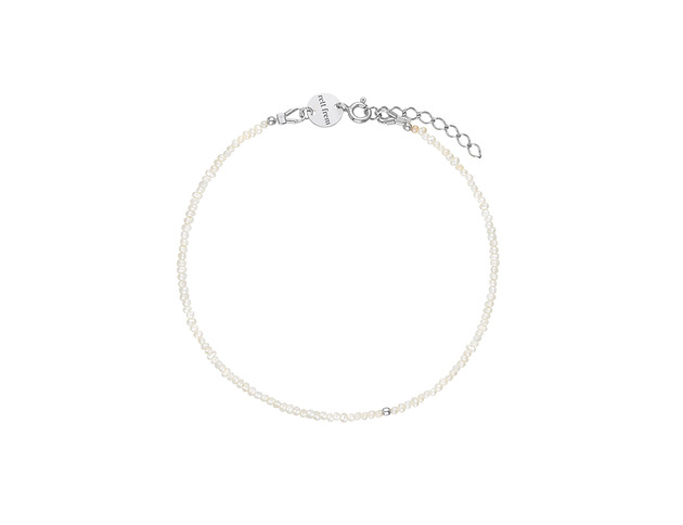 bransoletki srebrne Bransoletka na nogę srebrna Kruszynka