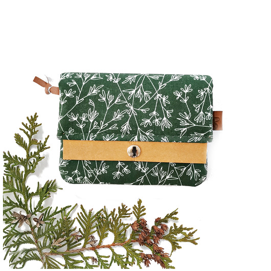 Portfel Boho Mini - BOTANIKA ZIELEŃ Bohothica